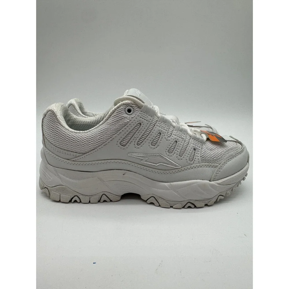 Avia Elevate Women's US 7 Wide White Memory Foam Walking Athletic Shoes NWT